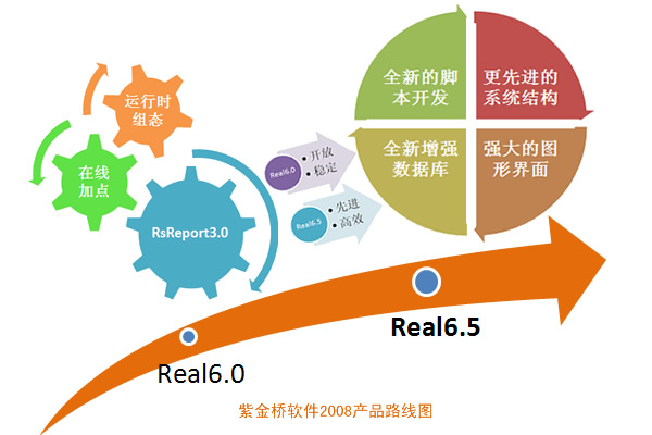 紫金桥2008产品路线图：从Real6.0到Real6.5
