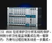 艾默生揭开CSI 6500面纱，隆重推出集机械健康保护及预测分析功能于一体的CSI 6500在线保护及分析系统——完整的大型透平机组解决方案为用户改进和升级机械设备在线监测系统增加更多价值