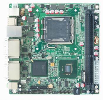 华北工控强势推出Mini-ITX嵌入式主板MITX-6891